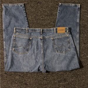 Wrangler Men's Light Blue Straight Jeans size 44x30